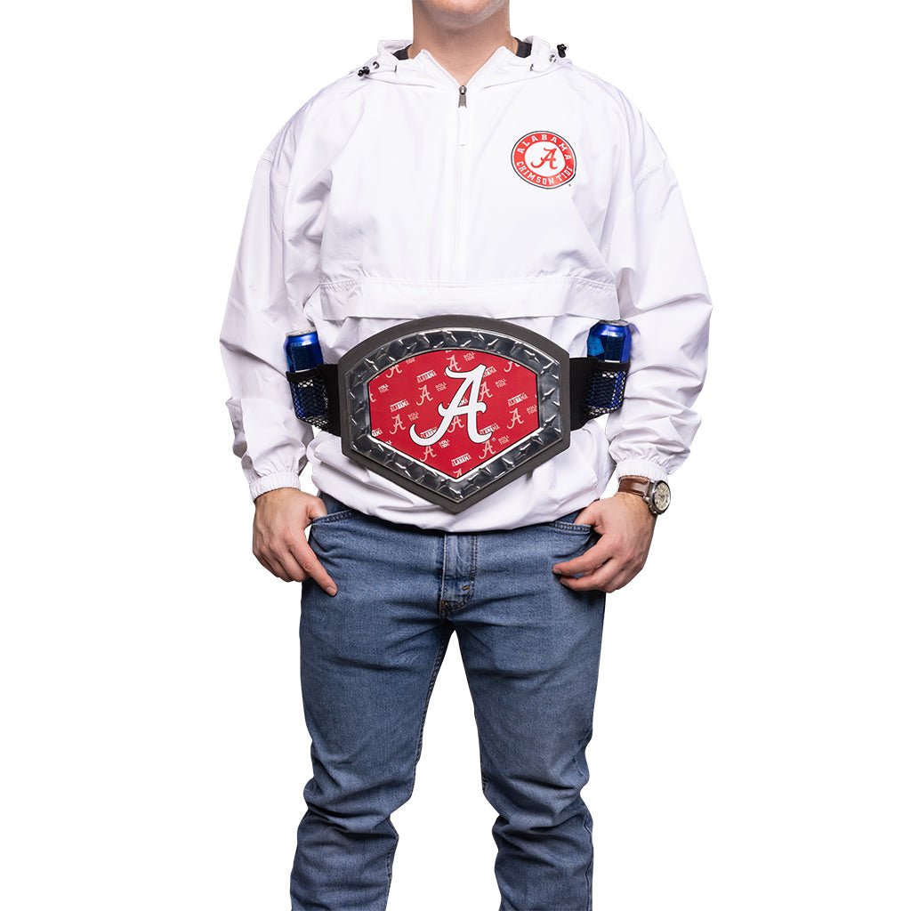 Alabama® Classic Belt - Red - PartyBelts.com, LLC 055