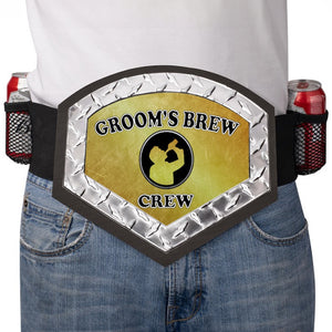 Groom's Brew Crew Belt