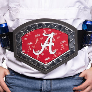 Alabama® Classic Belt - Red - PartyBelts.com, LLC 055