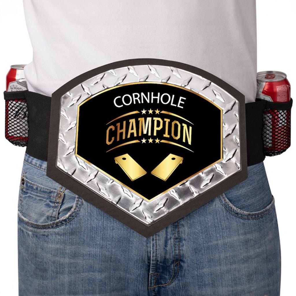 Cornhole Belt - Black - PartyBelts.com, LLC 045