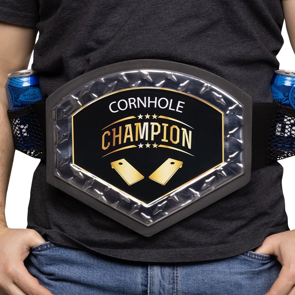 Cornhole Belt - Black - PartyBelts.com, LLC 045