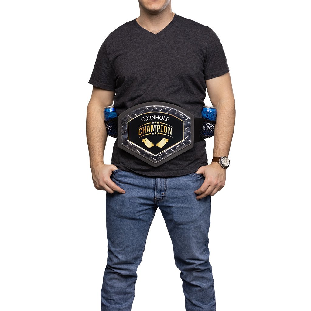 Cornhole Belt - Black - PartyBelts.com, LLC 045