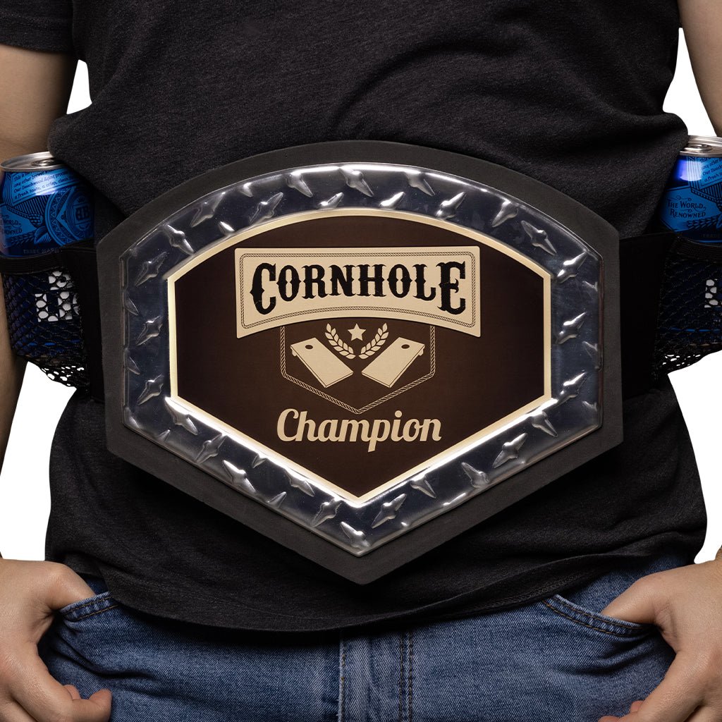 Cornhole Belt - Brown - PartyBelts.com, LLC 049